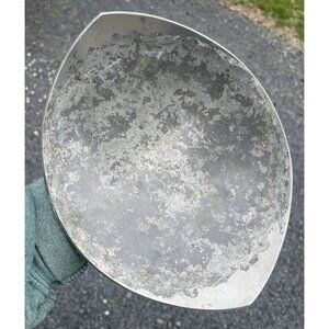 Vintage Mid-Century Retro Aluminum Metal Dish Plate Bowl Decor Interior Design